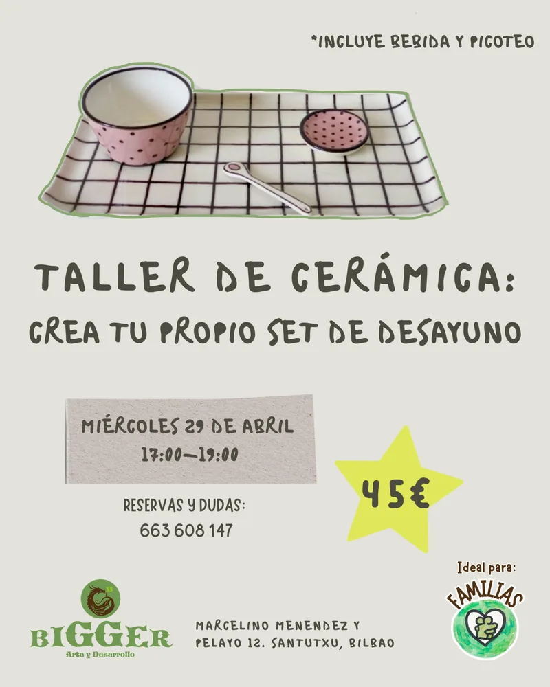 Crea tu set de desayuno