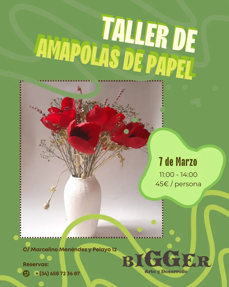Amapolas de papel