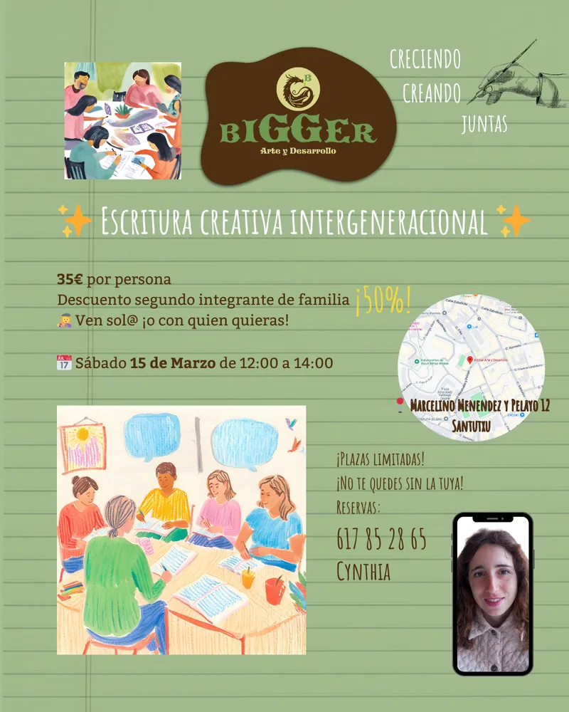 Taller de escritura creativa