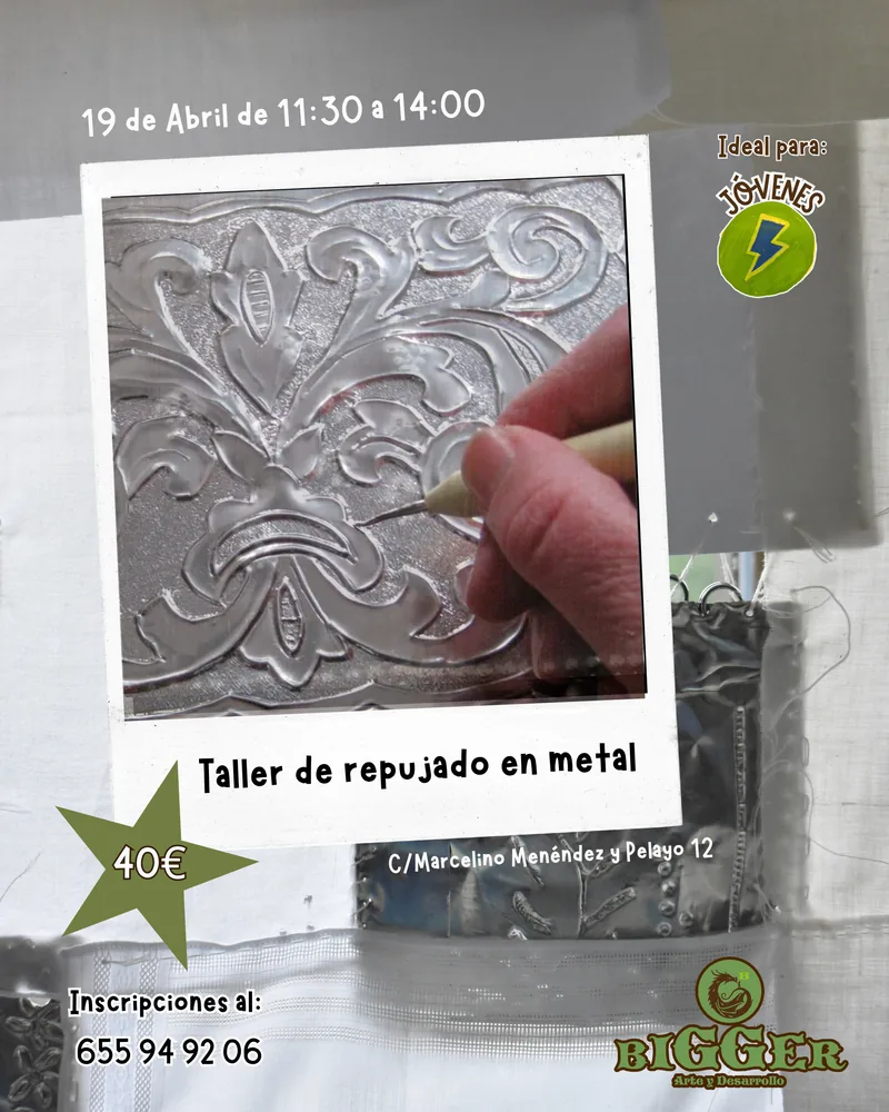 Taller de repujado en metal