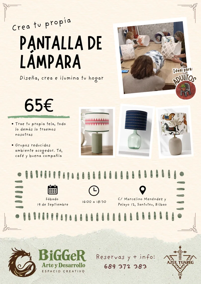 Monográfico: pantalla de lámpara