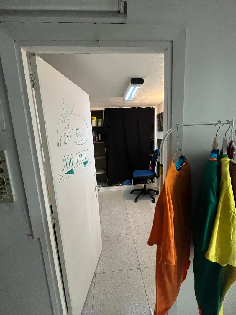 El office del taller BiGGeR, un rincón recogido para momentos tranquilos